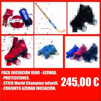 PACK INICIACIÓN AZEMAD 2024 / 2025 (SIN CASCO)