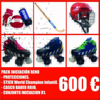 PACK INICIACIÓN RENO PATÍN CONJUNTO R1 2024 / 2025
